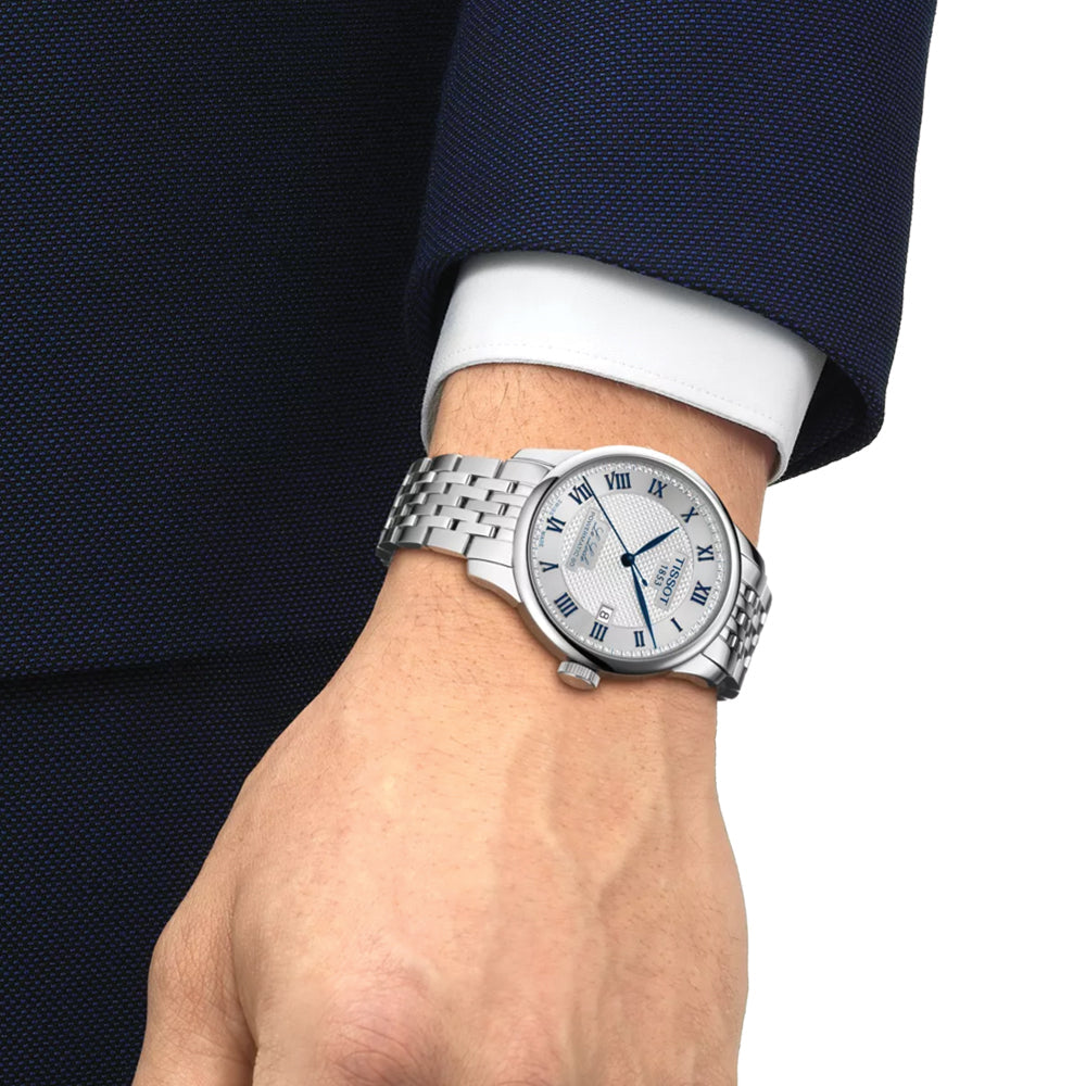 Le Locle Automatique Gent 20th Anniversary 39.3mm - Silver on Bracelet