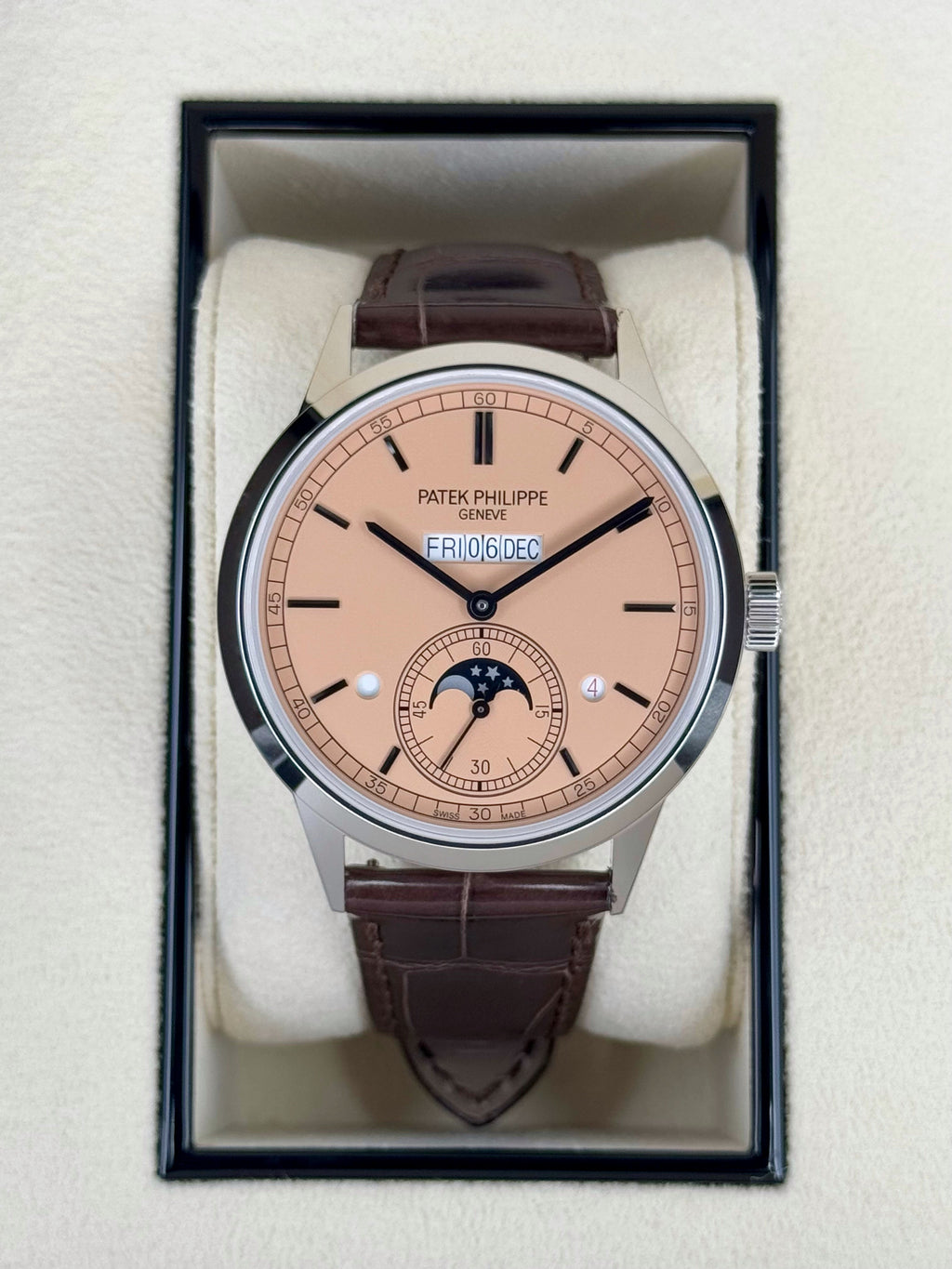 NEW 2025 Patek Philippe 5236P Perpetual Calendar Salmon Dial