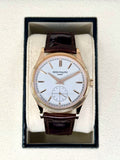 Patek Philippe Calatrava 40mm 6119R  Rose Gold White Dial