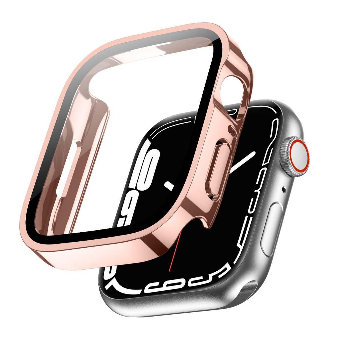 Waterproof Watch Case With Tempered Glass Film