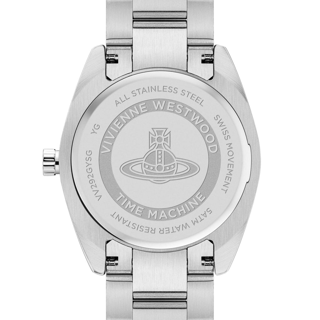 Vivienne Westwood Fenchurch 29mm Grey Dial Steel Ladies Quartz Watch VV292GYSG