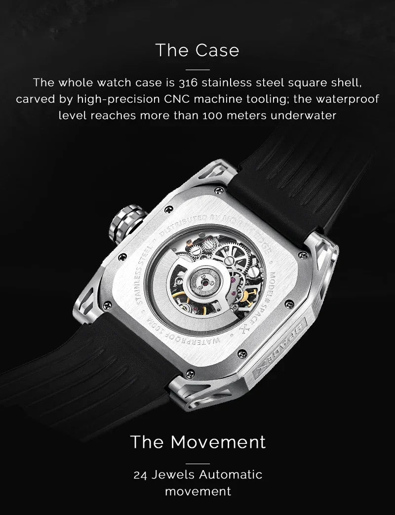 Space X Mechanical Watch – North Edge