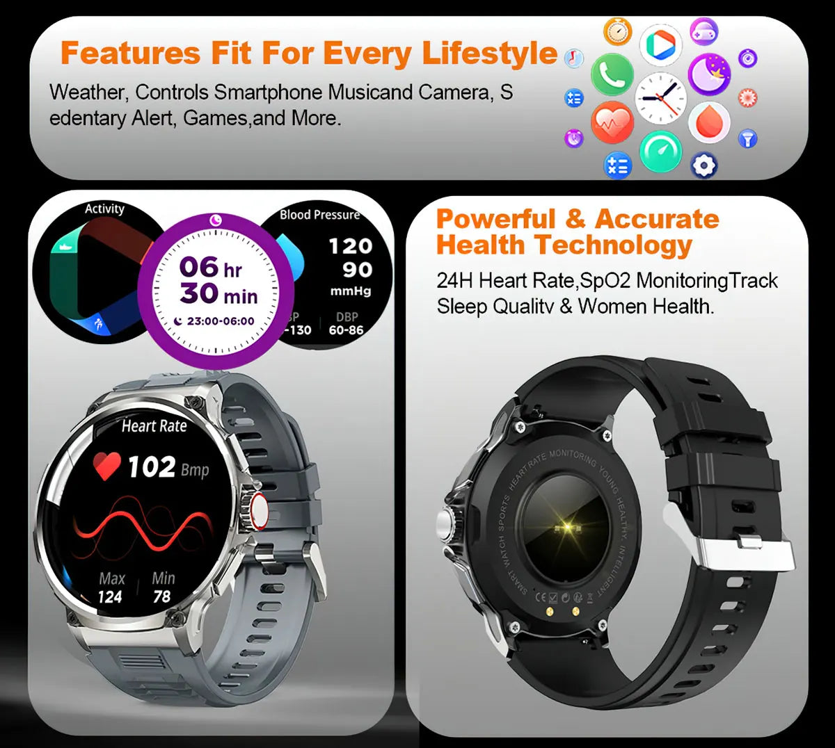 Multisport Watch - North Edge - V69